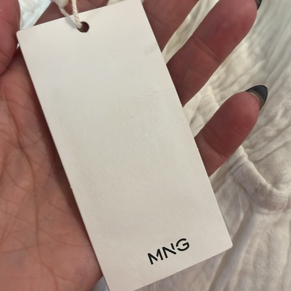 NWT Mango Cotton dress with rear bow size L - Picture 9 of 9